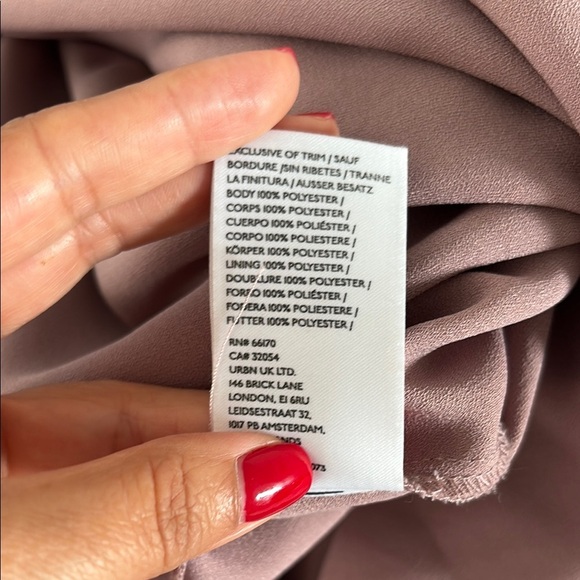 BHLDN Elegant Spaghetti Strap Dress size 10 - Picture 7 of 8